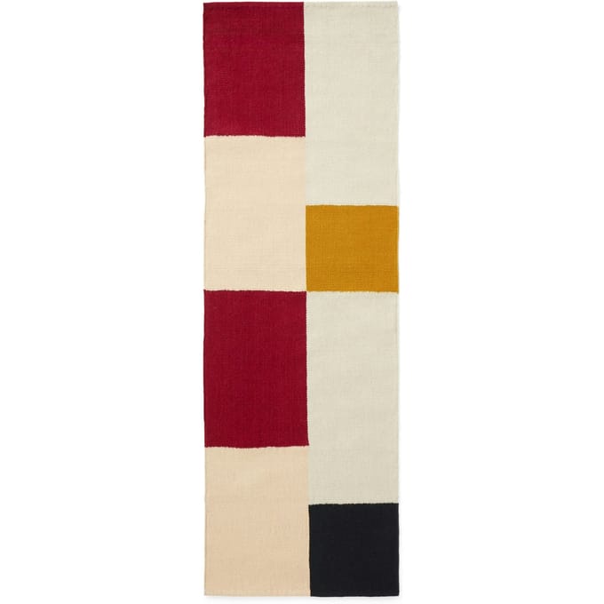 HAY Ethan Cook Flat Works Vloerkleed 250 x 80 cm - double stack