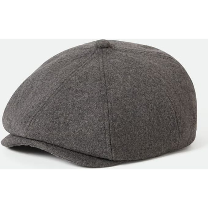 Brixton Beanie - Brood Flannel Snap Cap - grijs