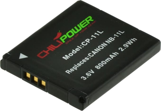 ChiliPower NB-11L accu voor Canon - 800mAh