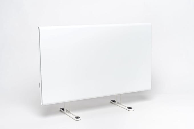 Elektrische Radiator - Bijverwarming Convector - Ruimte Verwarmen - Energiezuinig Model - 2000 Watt - Wit