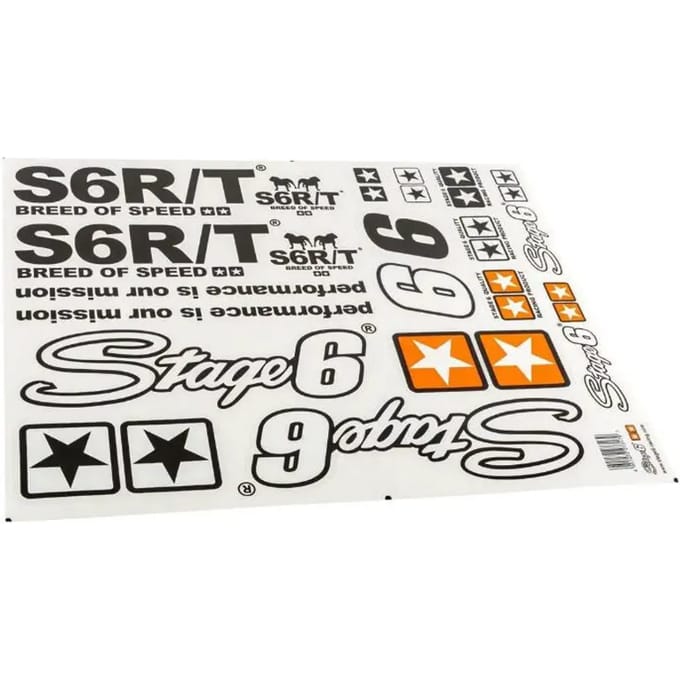 Motorfiets stickers Stage6