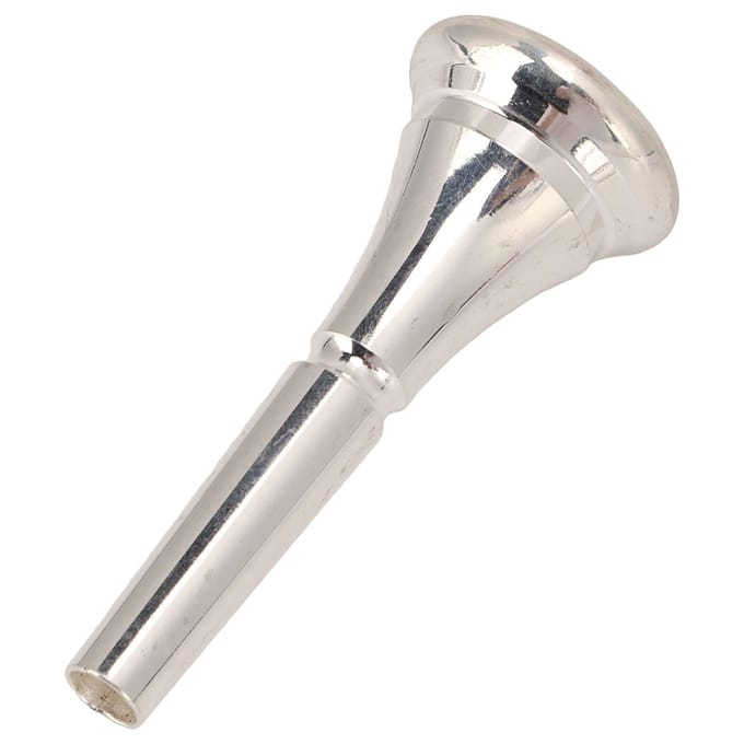 Hoorn Mondstuk Vervanging Messing Franse Hoorn Mondstuk Blaasinstrument Accessoires Zilver Kleur white