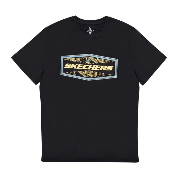 Skechers Heren Latitude T-Shirt (Zwart)