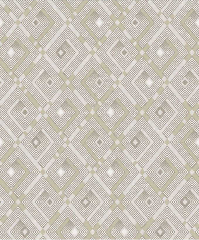Odyssee dessin beige L952-07