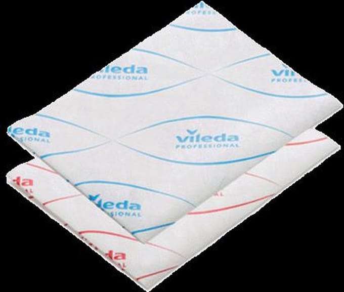 Vileda MicroOne disposable microvezeldoek blauw