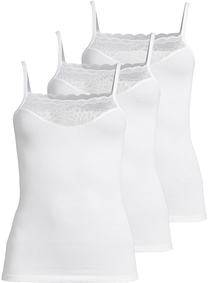 Conta Dames spaghettitop 3 pack Modal