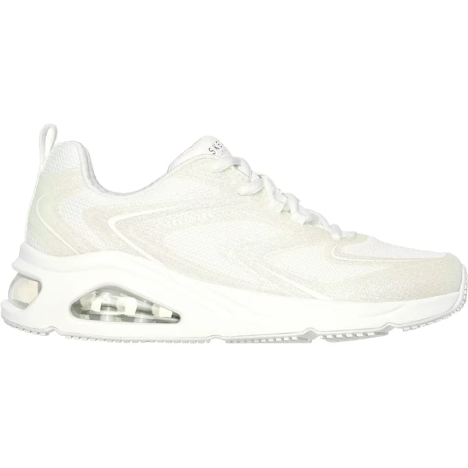 Skechers Tres-Air Uno - Glit-Airy Dames Sneakers - Wit
