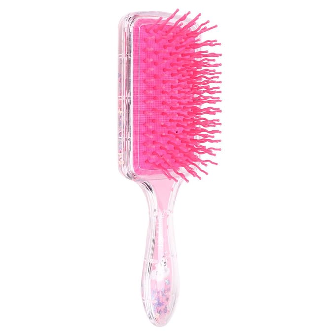 Cartoon Haar Kam Recht Krullend Luchtkussen Haarstyling Kam Haar Massage BorstelPanda pink