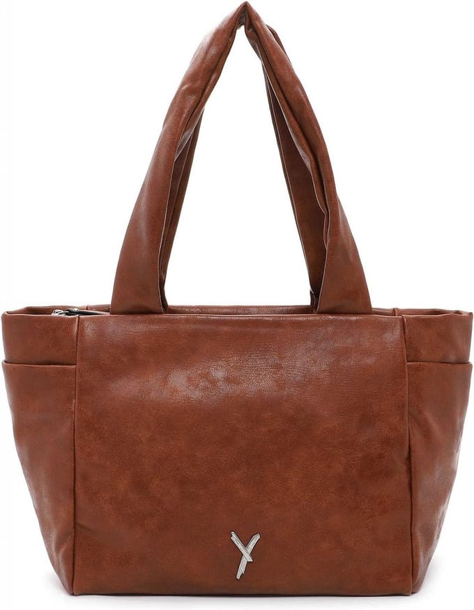 SURI FREY Schoudertas Gracey City Shopper Cognac Bruine