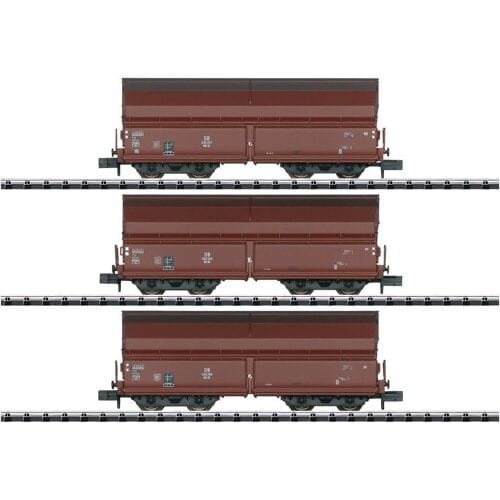 MiniTrix 18270 N 3-delige set zelflossers Kokstransport deel 2 van de DB