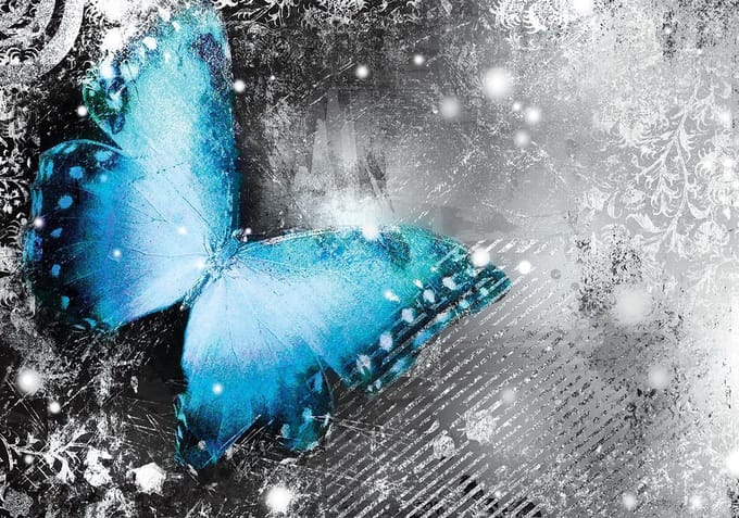 Butterflies Photo Wallcovering