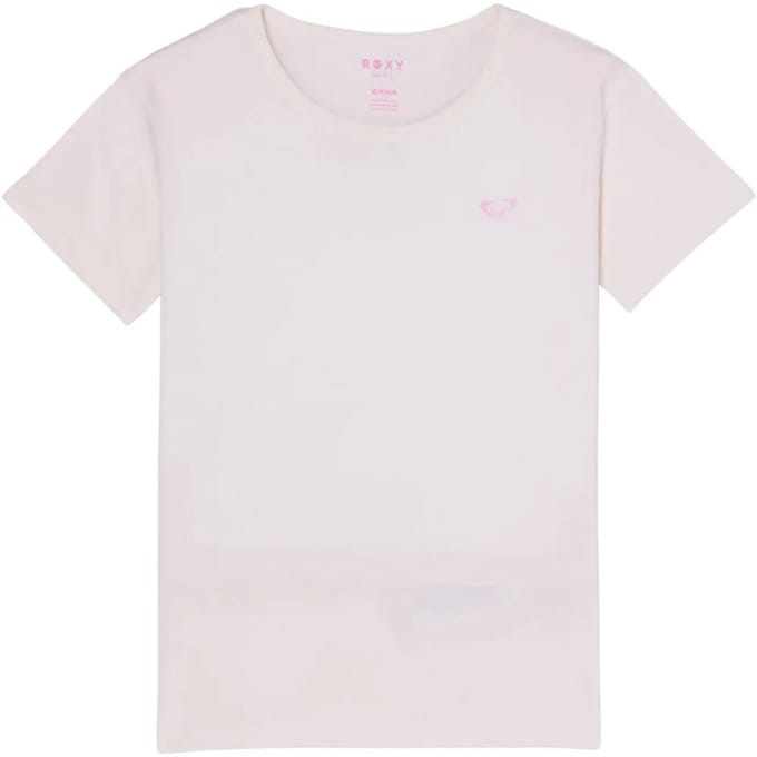Roxy Lilyregular Nvi T-shirt Met Korte Mouwen Wit 8 Years Meisje