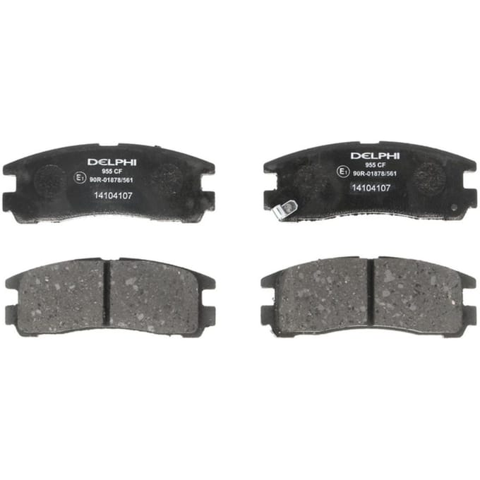 Remblokset DELPHI LP955, achter