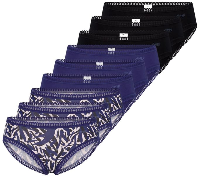 sloggi Dames hipster slip 9 pack GO Crush