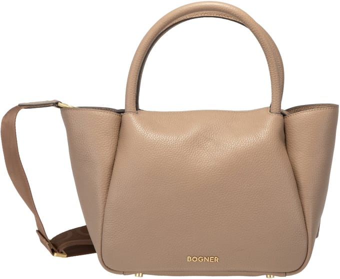 Bogner handtas schoudertas Wallis Raja Handbag Portabella Taupe
