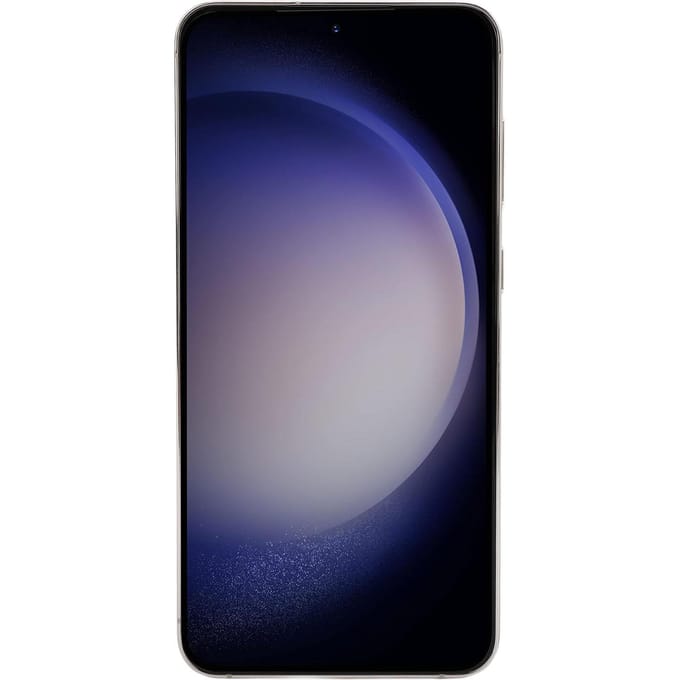 Écran de remplacement pour téléphone 6,6 pouces LCD Tactile Numériseur Assemblage d'affichage avec Cadre d'empreinte digitale Kit d'outils pour Galaxy S23 argenté