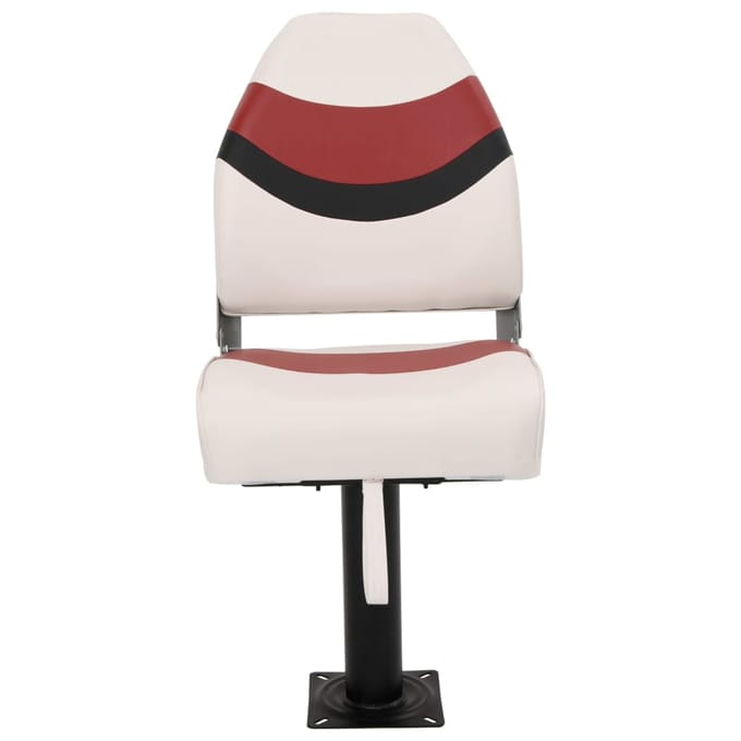 vidaXL - Bootstoel - met - poot - 360° - draaibaar