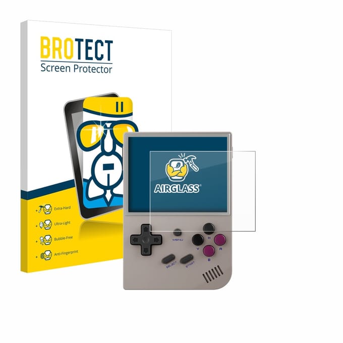 Screenprotector voor Anbernic RG35XX Plus Beschermglas transparant