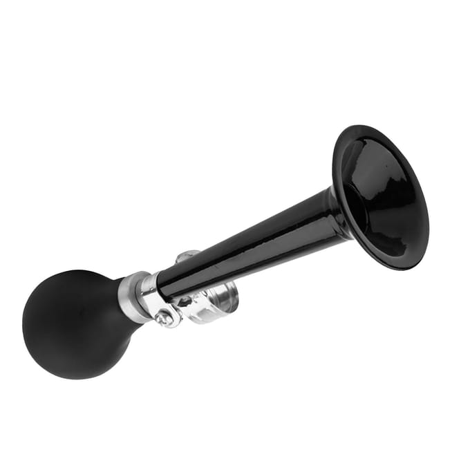 2.2 inch Fiets Fiets Toeter Draagbare Fiets Luchthoorn Bugel Knijpring Zwart black
