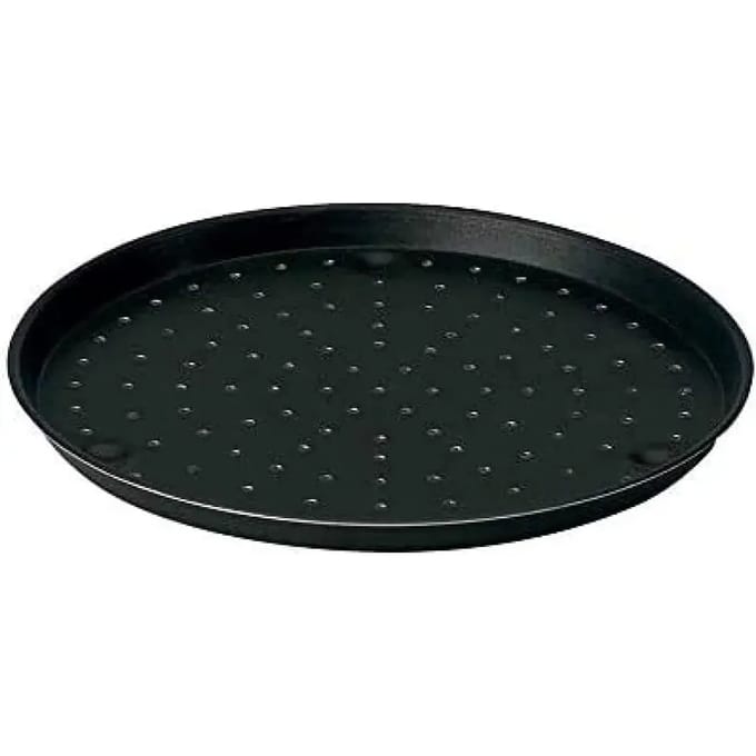 Geperforeerde aluminium pizzaschaal Lacor 28 cm