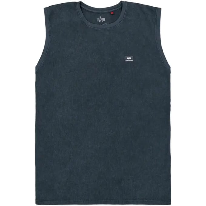 Tanktop Alpha Industries Waffle Small Logo