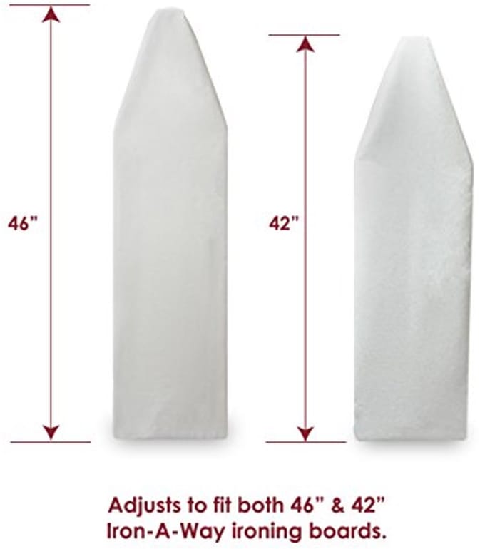 Strijkplank Hoes en Pad Set - Geschikt voor 42" en 46" Strijkplanken