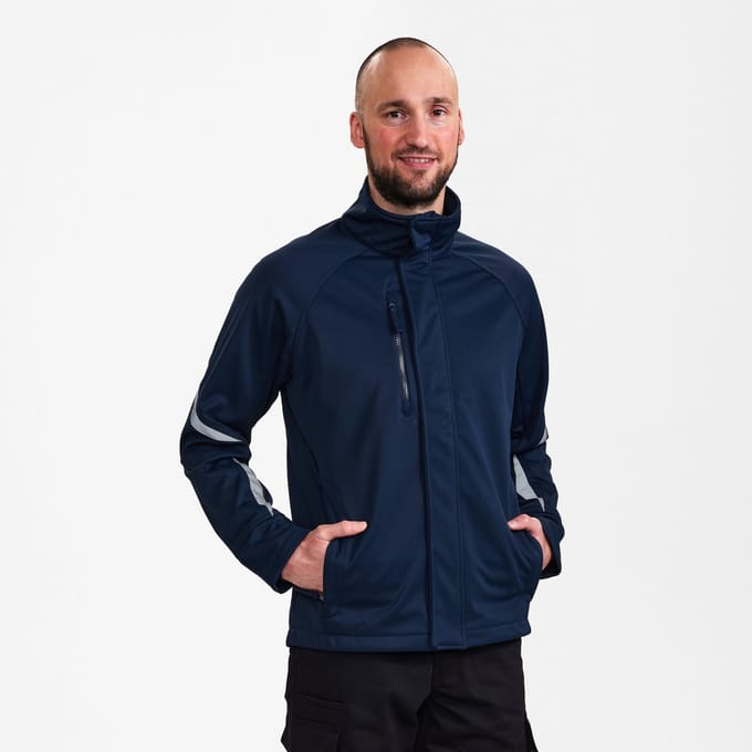 Engel Extend softshell jack 1454-328 - Blue Ink - M