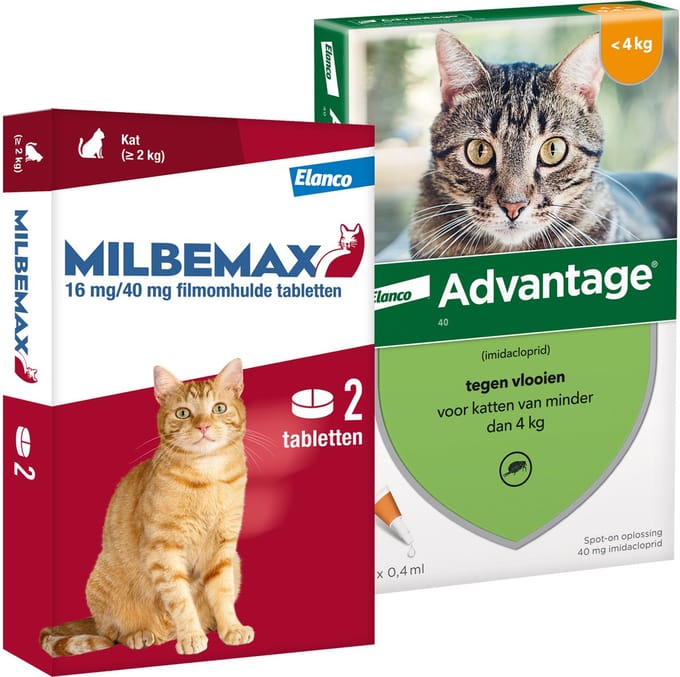 Elanco Preventiepakket Kitten 2 - 4 kg