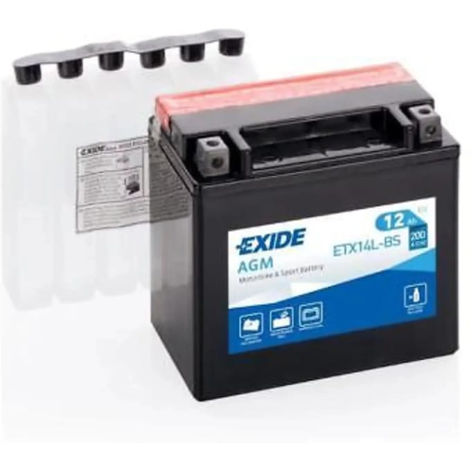 Motorfiets accu Exide AGM