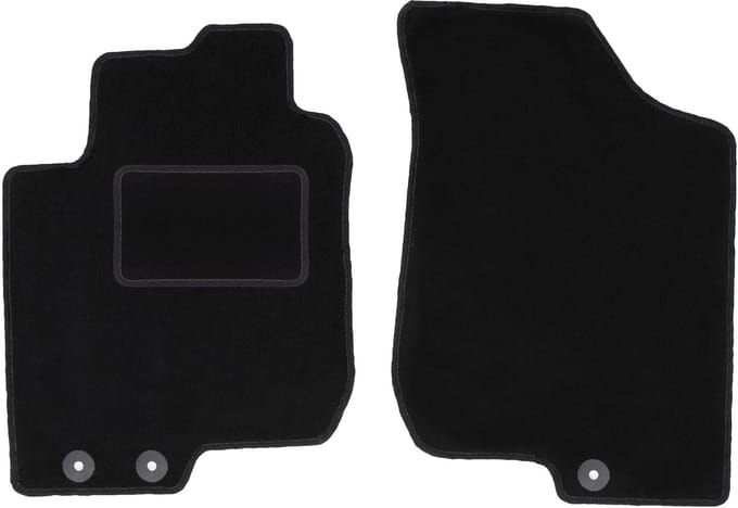 Voormatten zwart voor: Kia Cee`d I hatchback, SW, stationwagen, coupé (2006-2012)
