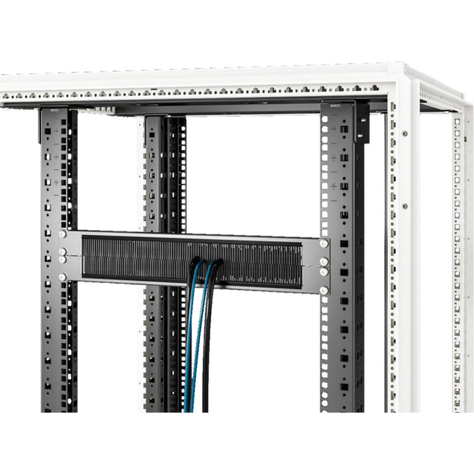 Rittal 19 Inch Kabelbeheer Paneel Met Borstel 1U - 5302202