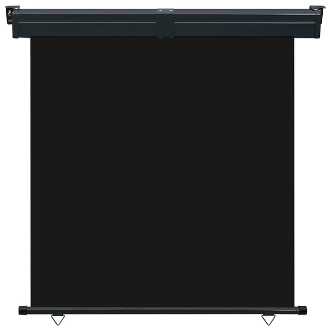 vidaXL - Balkonscherm - 175x250 - cm - zwart