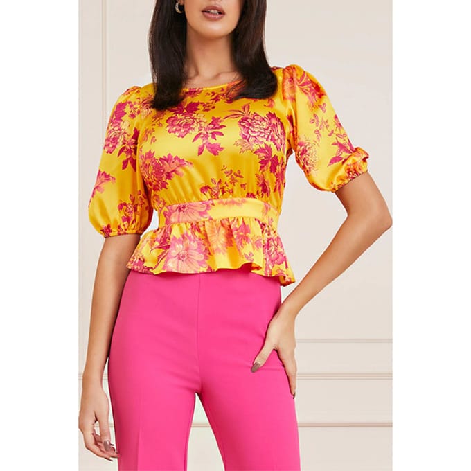 GUESS Marciano By  Blossom Blouse Eden Print Größe: M | Blusen Outlet | Damen