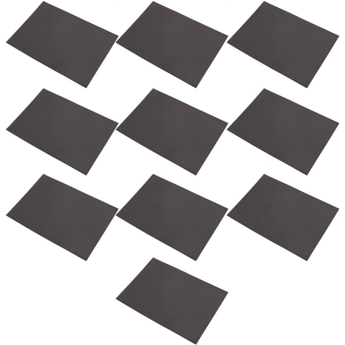 10 Feuilles Magnétiques Poches de Rangement pour Matrices pour Découpe DIY Scrapbooking Magnétique Découpable gray