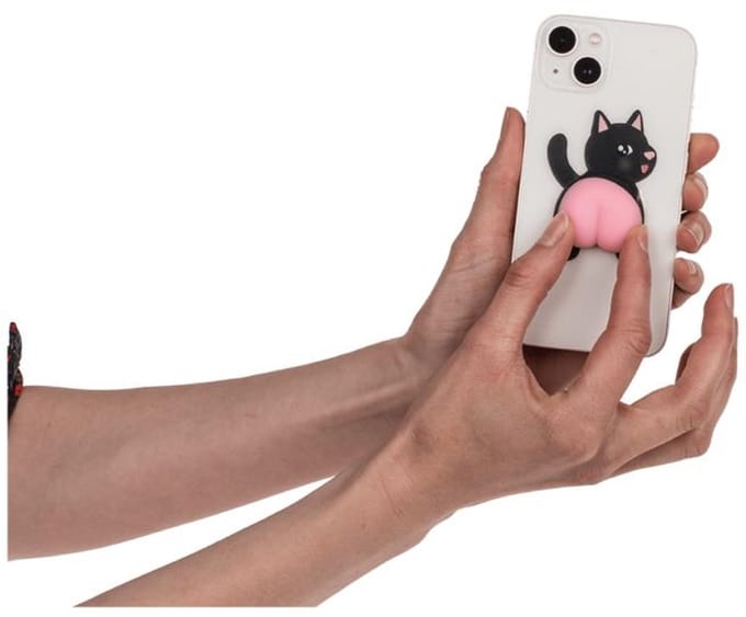 Grappige billensticker voor smartphone