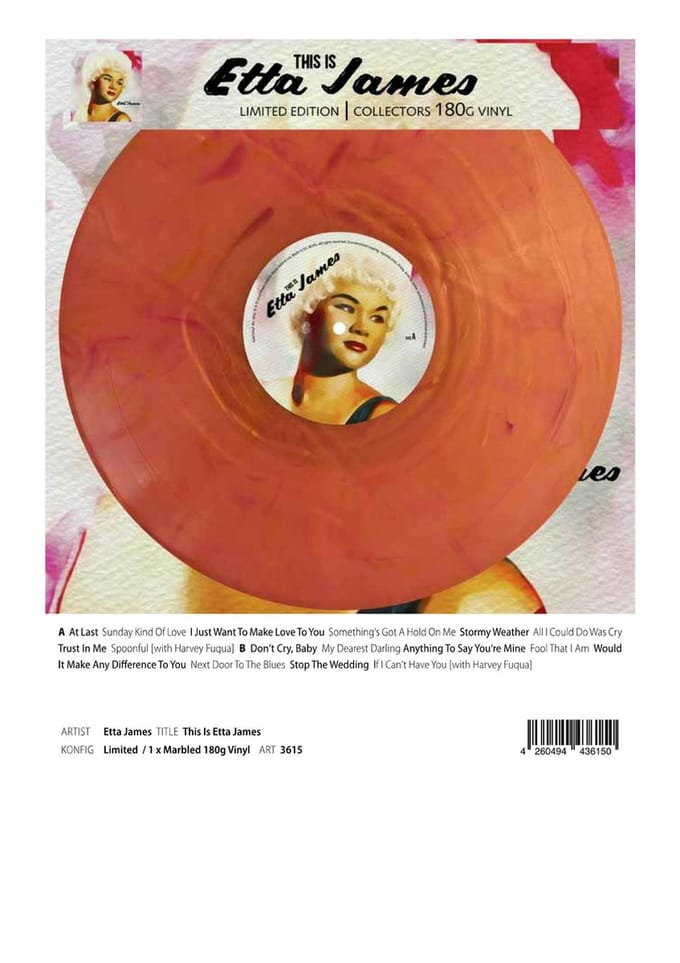 This Is Etta James (Marbled Vinyl)