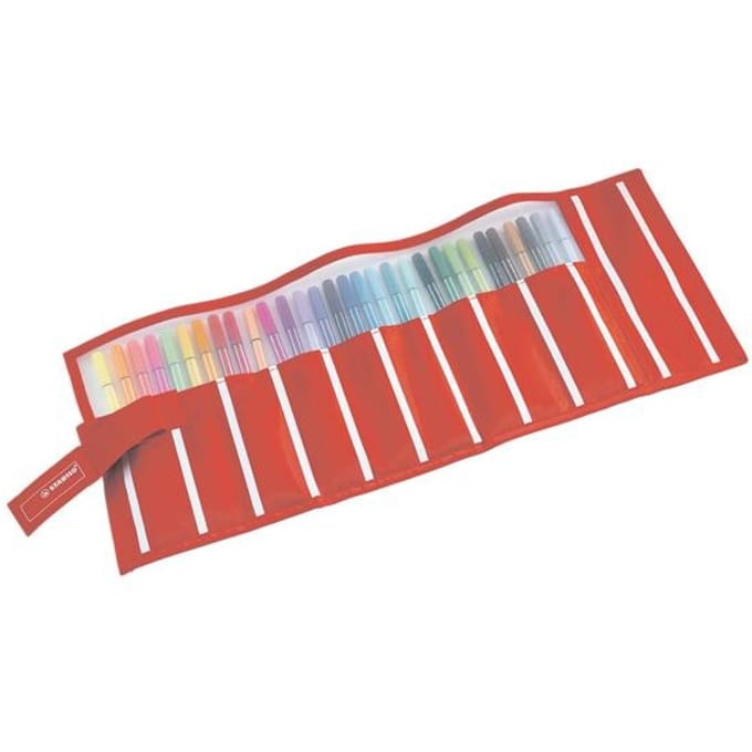 STABILO Pen 68 - Premium Viltstift - Rollerset - Set Met 30 Kleuren
