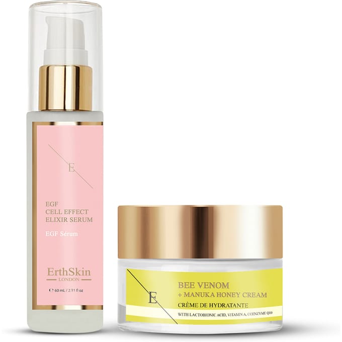 ErthSkin London Bijengif + Manuka-honingcrème + EGF-CELEFFECTSERUM