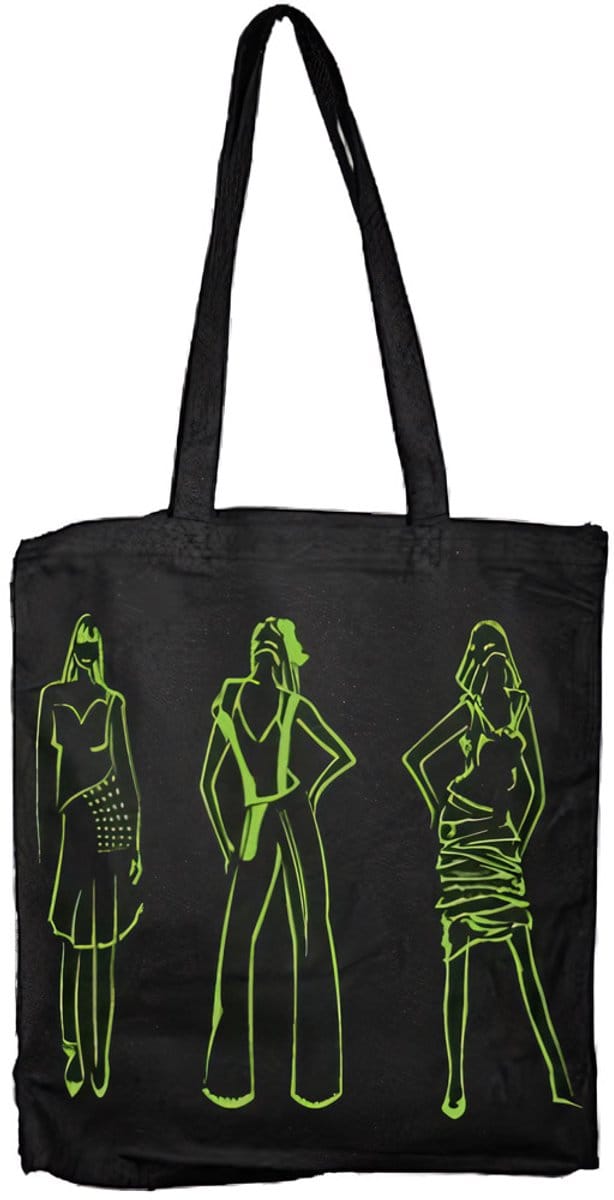 Hybris Catwalk Green Tote Bag SH-4-50883-LFH3-13