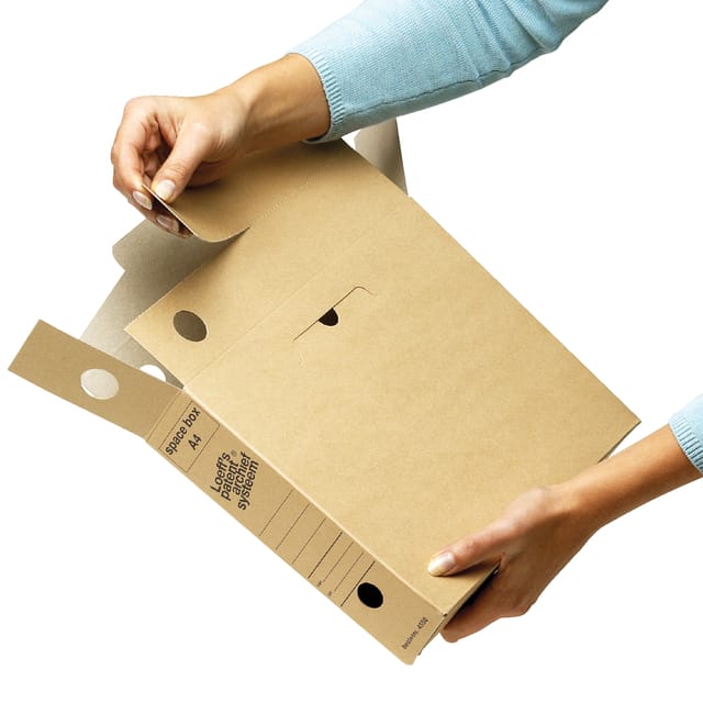 Archiefdoos Loeff's Space Box 4550 A4 320x240x60mm