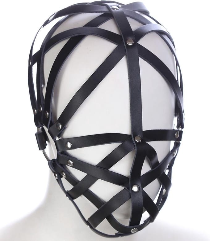 Banoch | Mask inconnu/2 - zwart  - pu Leer