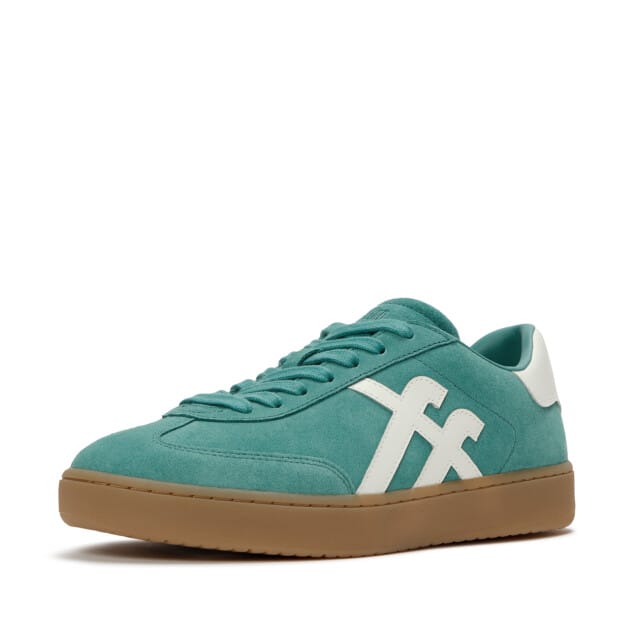 FitFlop FitFlop The Dash T-Toe Suede Sneakers BLAUW - Maat 37