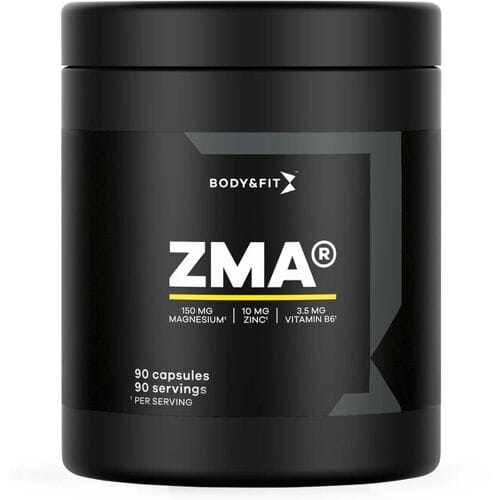 Body & Fit Anabolic ZMA - Magnesium Tabletten met Zink & Vitamine B6 - 90 capsules