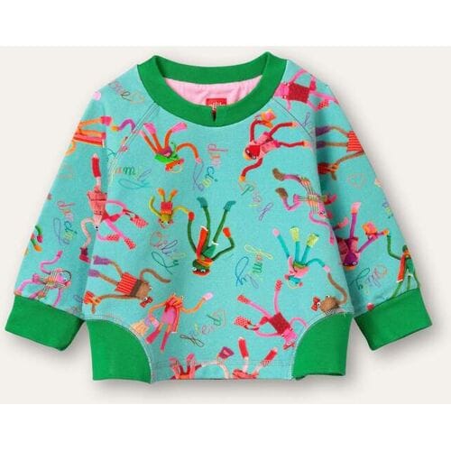 Oilily Hoela Sweater- maat140/10yr Groen