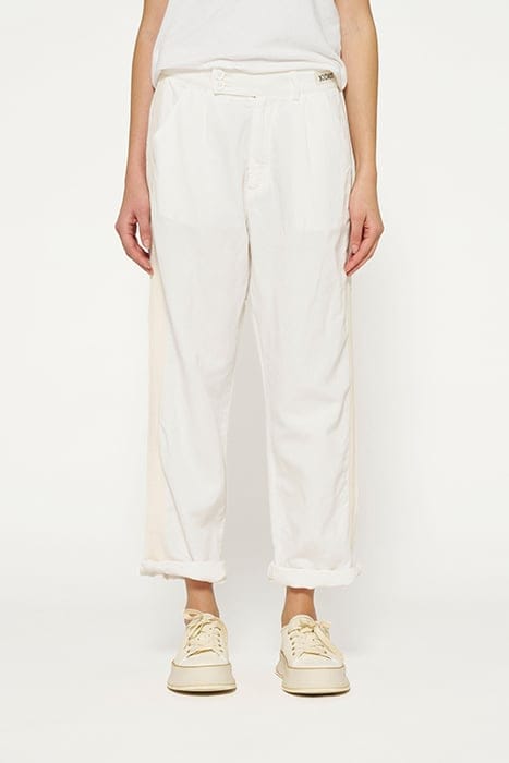 10DAYS Pants Twill Ecru Größe: S | Straight Jeans Outlet | Damen | Braun