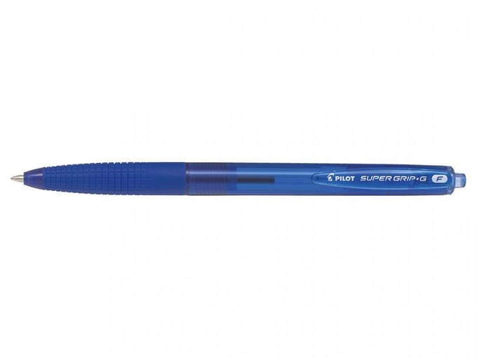 Pilot Super Grip G Retractable Blauw