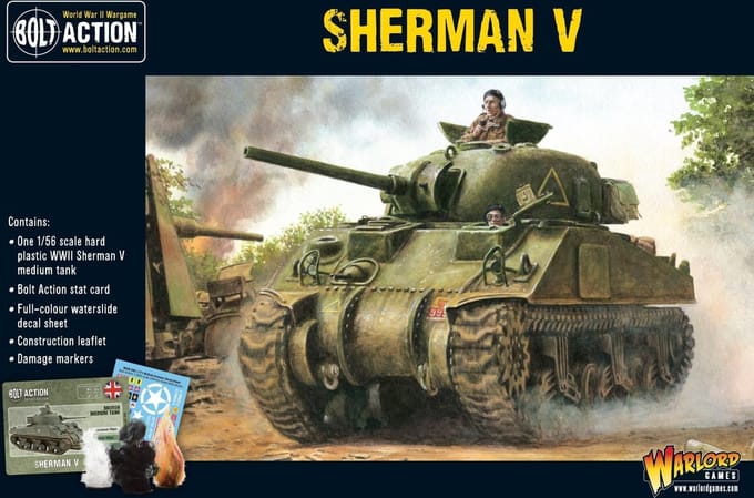 Bolt action: Sherman V