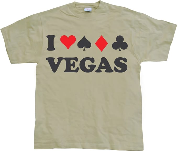 Hybris I Play Vegas T-shirt SH-1-12021-LFH2-3