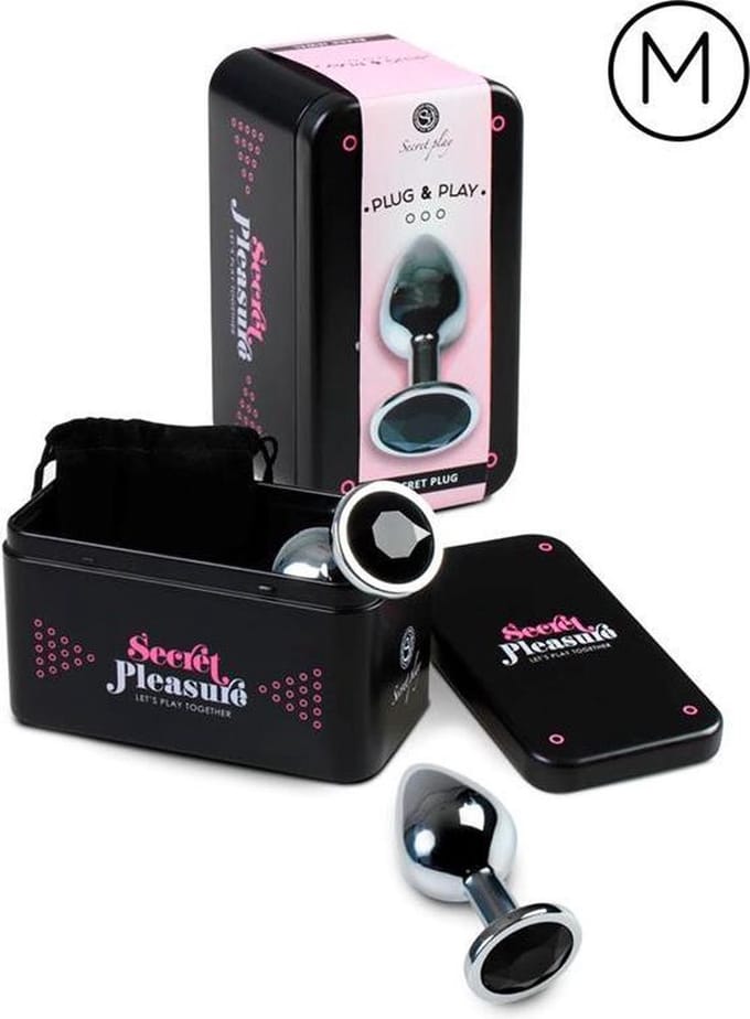 SECRETPLAY TOYS | Secretplay Anal Plug Black M