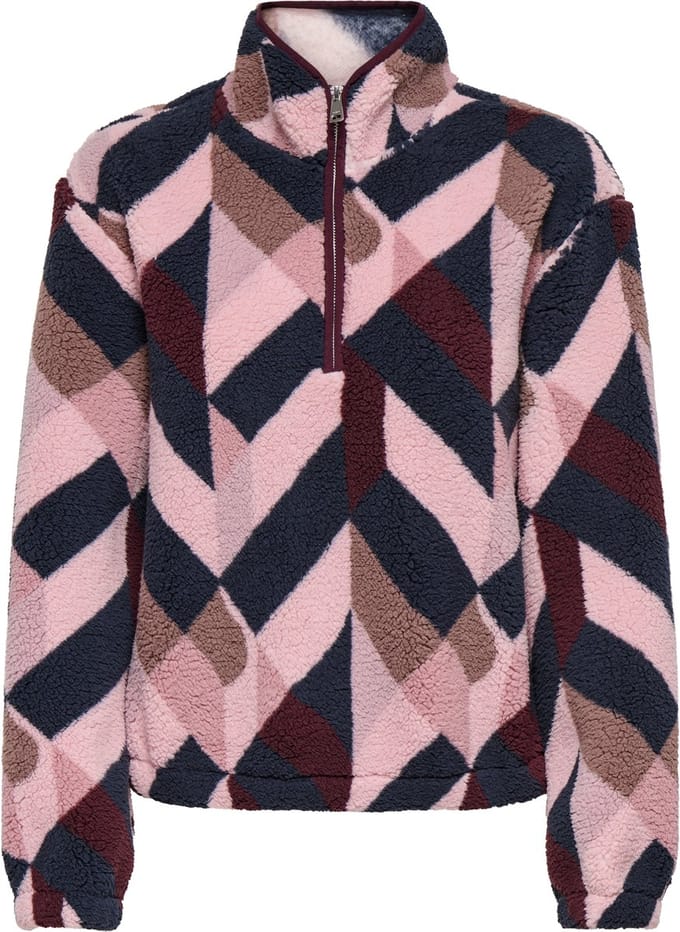 ONLY - ONLNEW DALLAS L/S HIGHNECK ZIP SWT NOOS - Dames - Sweaters